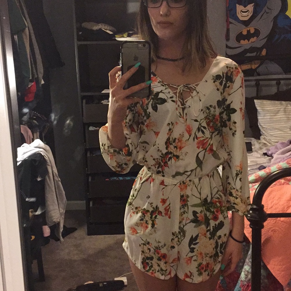 Floral Romper
